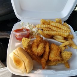 Fish and Shrimp Combo Platter Fish and Shrimp Combo Platter