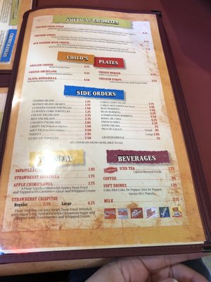 Menu photo 1 Juan Pablos Sulphur Springs, TX