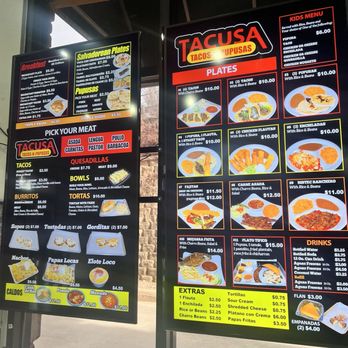 Tacusa Arlington - Menu - Tacos Near Me - Arlington, Texas Tacusa Arlington - Menu - Tacos Near Me - Arlington, Texas