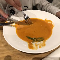 Restaurant Zum Holzwurm - Tomaten-Cocos-Suppe