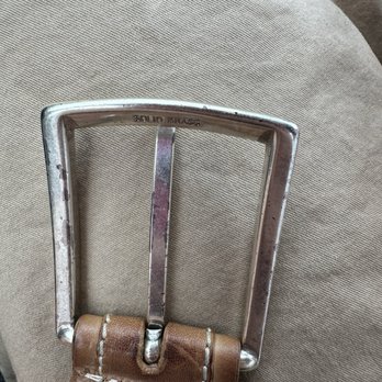 Anthony's Shoe Repair - This is supposed to be a NEW gold buckle... - Shoe Repair Near Me - Solana Beach, California