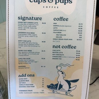 Cups & Pups Coffee - Coffee & Tea Near Me - Orlando, Florida Cups & Pups Coffee - Coffee & Tea Near Me - Orlando, Florida