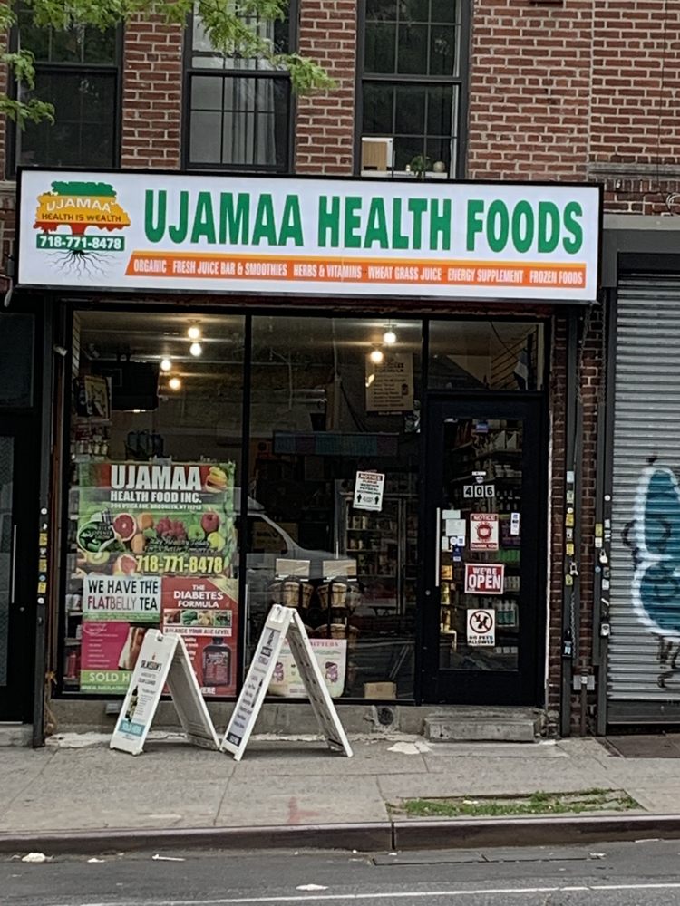 UJAMAA HEALTH FOODS Updated August 2024 406 Utica Ave, Brooklyn