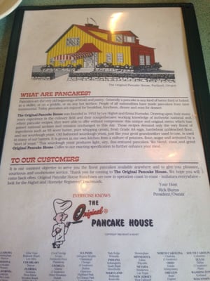 Menu photo 5 The Original Pancake House Salem, OR Menu photo 5 The Original Pancake House Salem, OR