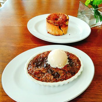 Blue Duck Tavern - Apple pie and croissant chocolate bread pudding - New American Near Me - Washington, DC, District of Columbia Blue Duck Tavern - Apple pie and croissant chocolate bread pudding - New American Near Me - Washington, DC, District of Columbia