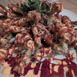 Tempura green beans