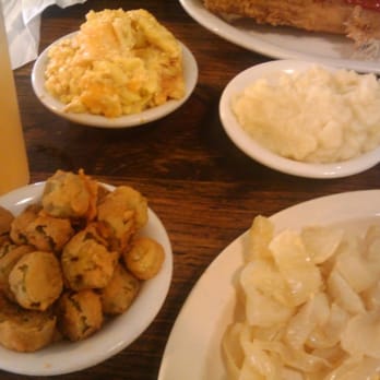 Barbecue Kitchen - fried okra, mac n cheese, mashed potatoes - Barbeque Near Me - College Park, Georgia Barbecue Kitchen - fried okra, mac n cheese, mashed potatoes - Barbeque Near Me - College Park, Georgia