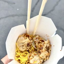 Roy Community Farmers Market - Yukiko noodles and dumplings vendor at Roy Farmers Market