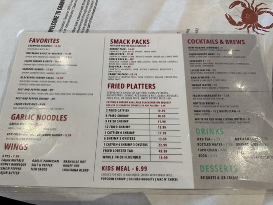 Menu photo 8 Crawfish Cafe Houston, TX Menu photo 8 Crawfish Cafe Houston, TX