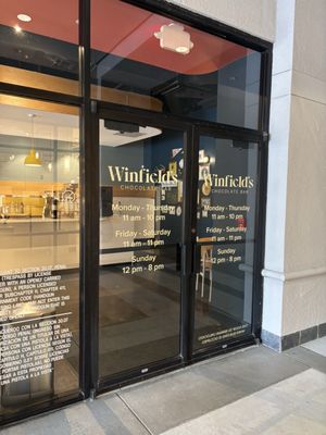Winfield’s Chocolate Bar by null