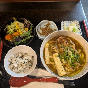 Udon Yonpachi - Curry udon lunch set - Japanese Near Me - Honolulu, Hawaii