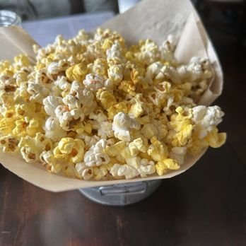 Moonshine Grill - Popcorn! This was really yummy. Warm, tender, and sprinkled with some seasoning that was really yummy. - Southern Near Me - Austin, Texas Moonshine Grill - Popcorn! This was really yummy. Warm, tender, and sprinkled with some seasoning that was really yummy. - Southern Near Me - Austin, Texas