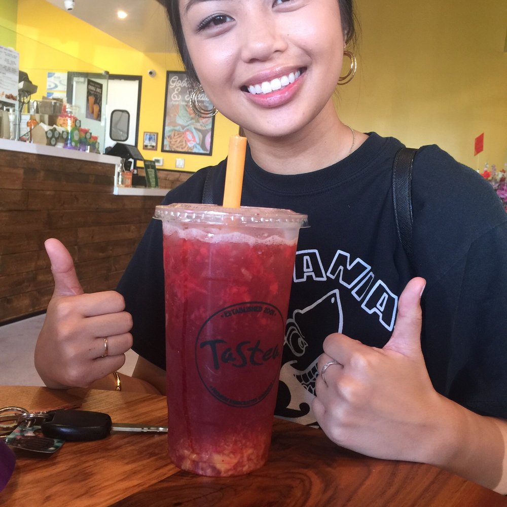 Tastea - peach me sweet tea - Bubble Tea Near Me - Riverside, California Tastea - peach me sweet tea - Bubble Tea Near Me - Riverside, California