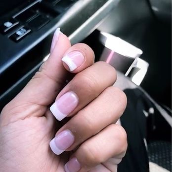 Nails Spa Palace - Simple French Tip - Day Spas Near Me - Cypress, Texas Nails Spa Palace - Simple French Tip - Day Spas Near Me - Cypress, Texas