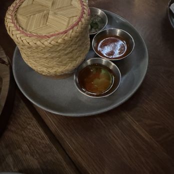 Tiki Thai - Sticky Rice that comes with the Pu Pu Platter - Tiki Bars Near Me - Reston, Virginia Tiki Thai - Sticky Rice that comes with the Pu Pu Platter - Tiki Bars Near Me - Reston, Virginia