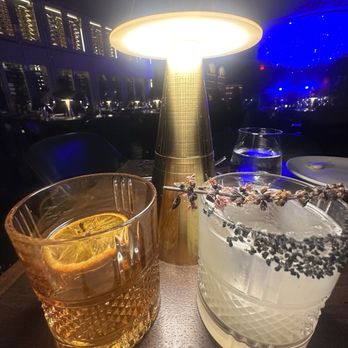 Papi Steak - Old Fashion and Lychee Cocktail - Steakhouses Near Me - Las Vegas, Nevada