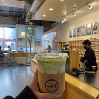 Document Coffee Bar - iced matcha latte - Coffee & Tea Near Me - Los Angeles, California Document Coffee Bar - iced matcha latte - Coffee & Tea Near Me - Los Angeles, California