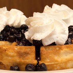 Phil's Restaurants - Blueberry Waffle