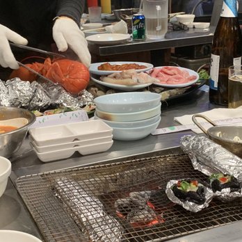 Jae Bu Do - Combo D with lobster and live abalones - Korean Near Me - Los Angeles, California Jae Bu Do - Combo D with lobster and live abalones - Korean Near Me - Los Angeles, California