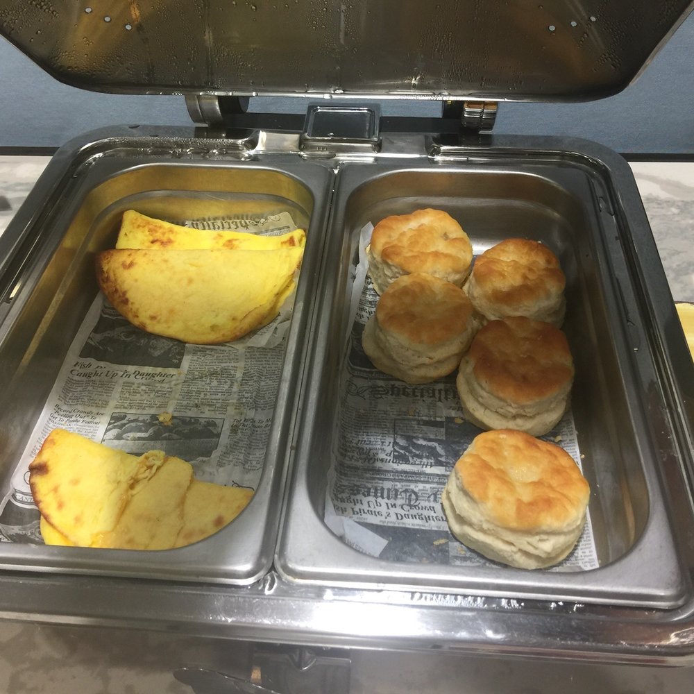 Egg and cheese omelettes, and biscuits! Egg and cheese omelettes, and biscuits!