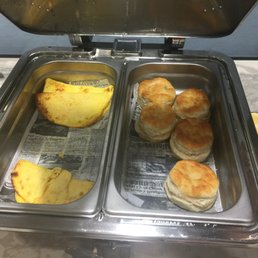 Egg and cheese omelettes, and biscuits! Egg and cheese omelettes, and biscuits!