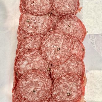 Glondo's Sausage Co - Dry Salami sliced for Frank - Meat Shops Near Me - Cle Elum, Washington Glondo's Sausage Co - Dry Salami sliced for Frank - Meat Shops Near Me - Cle Elum, Washington