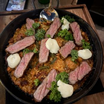 Spain Wine Bar - Paella Valencia. This is the small one (fyi). Delicious! - Wine Bars Near Me - Ocean City, Maryland Spain Wine Bar - Paella Valencia. This is the small one (fyi). Delicious! - Wine Bars Near Me - Ocean City, Maryland