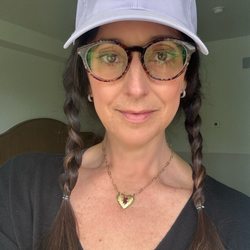 European Optical - New pair of leopard print glasses