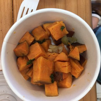 Mixed Greens - Sweet potatoes - Salad Near Me - Saint George, Utah