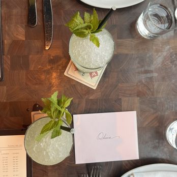 Water Grill - Bellevue - Mojitos - virgin and regular - Seafood Near Me - Bellevue, Washington