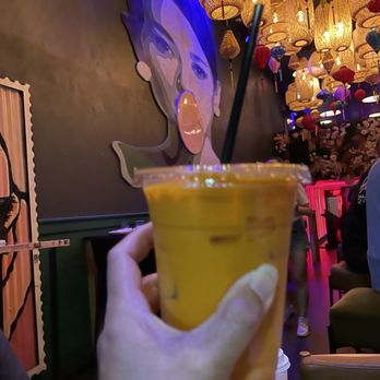 Miss Saigon - Thai Tea is a perfect to cool you off in this humid crazy weather. - Lounges Near Me - Philadelphia, Pennsylvania Miss Saigon - Thai Tea is a perfect to cool you off in this humid crazy weather. - Lounges Near Me - Philadelphia, Pennsylvania