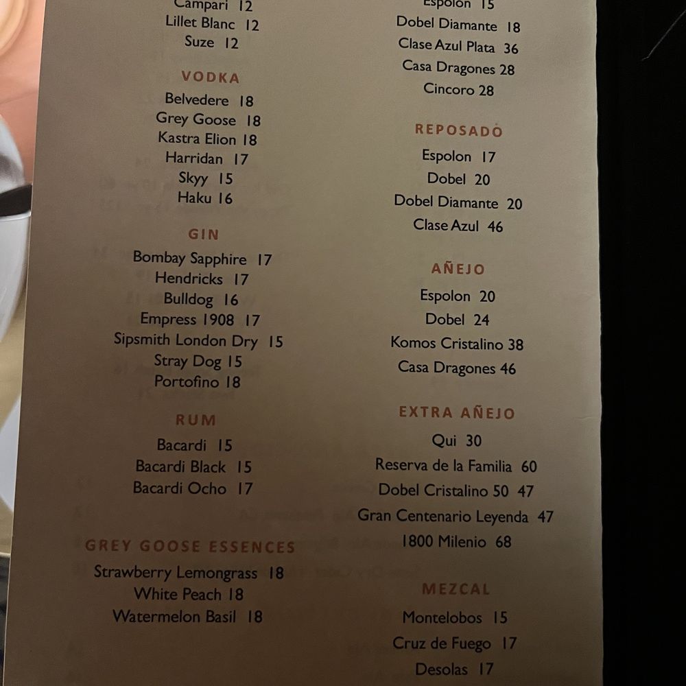 Amali - Amali menu as of July 18, 2023 (5/5) - Mediterranean Near Me - New York, New York