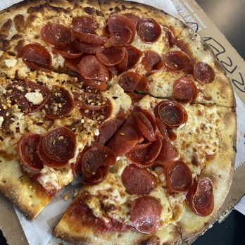 Cidercade Houston - Pepperoni & Honey pizza - Arcades Near Me - Houston, Texas Cidercade Houston - Pepperoni & Honey pizza - Arcades Near Me - Houston, Texas
