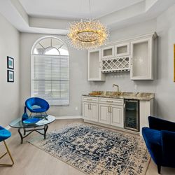 Rock Counter Kitchen & Bath Chicago - Avalon Ashen Wet Bar, Naples, Florida