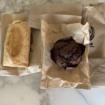 Ground Up Coffee - Two of my favorites. Double chocolate muffin, three cheese pie. - Coffee & Tea Near Me - Chicago, Illinois
