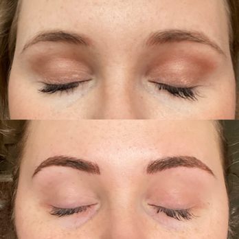 Head 2 Toe Tattoos - Brows 1.5 years later (initial session and 4 week follow up) and after recent touch up. - Piercing Near Me - Chicago, Illinois