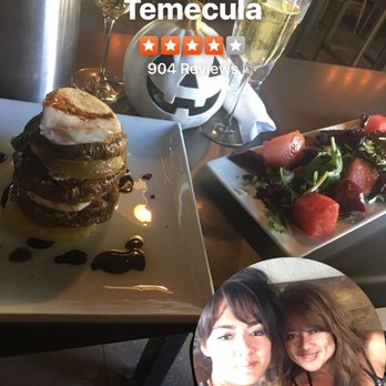 1909 - Trying to kick-start a vegetarian diet so no burger this time...we had the eggplant caprese salad and watermelon beet salad. - Bars Near Me - Temecula, California 1909 - Trying to kick-start a vegetarian diet so no burger this time...we had the eggplant caprese salad and watermelon beet salad. - Bars Near Me - Temecula, California
