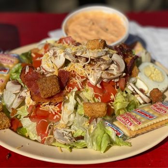 Grover's Fingers & Wings - Gorgeous weather, Nice side salad 4 brunchie on the patio :)... - Southern Near Me - Pensacola, Florida Grover's Fingers & Wings - Gorgeous weather, Nice side salad 4 brunchie on the patio :)... - Southern Near Me - Pensacola, Florida