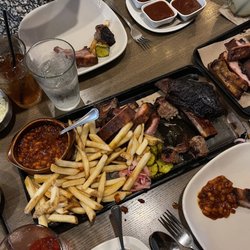Jack Stack Barbecue - Martin City - Fries, Baby Back Ribs, Baked Beans