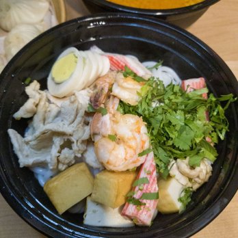 Yum Yum - Laksa before broth - Chinese Near Me - Montreal, Quebec Yum Yum - Laksa before broth - Chinese Near Me - Montreal, Quebec