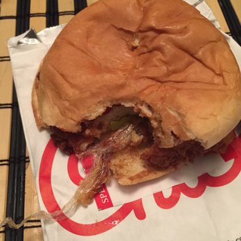 Chick-fil-A - Plastic in my sandwich - Fast Food Near Me - Fairfield, California Chick-fil-A - Plastic in my sandwich - Fast Food Near Me - Fairfield, California