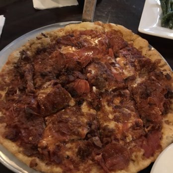 Gast Haus - Pepperoni and bacon pizza-so good!!! - American Near Me - Lebanon, Illinois