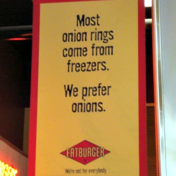 Fatburger & Buffalo's Express - Ceiling Sign. - Burgers Near Me - Los Angeles, California