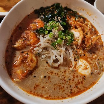 Lucky Belly - Shrimp and kimchee ramen - Bars Near Me - Honolulu, Hawaii Lucky Belly - Shrimp and kimchee ramen - Bars Near Me - Honolulu, Hawaii