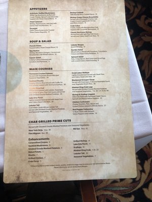 Menu photo 2 Bay Harbor Sandusky, OH Menu photo 2 Bay Harbor Sandusky, OH