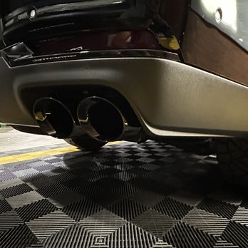 Modified Motorsports - Powder coated gloss black tailpipes - Auto Customization Near Me - Livermore, California