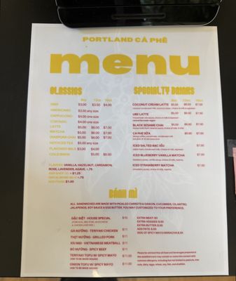 Menu photo 3 Portland Ca Phe Portland, OR Menu photo 3 Portland Ca Phe Portland, OR