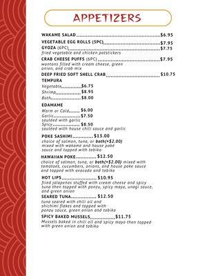 Menu photo 5 Atwater Sushi Atwater, CA Menu photo 5 Atwater Sushi Atwater, CA