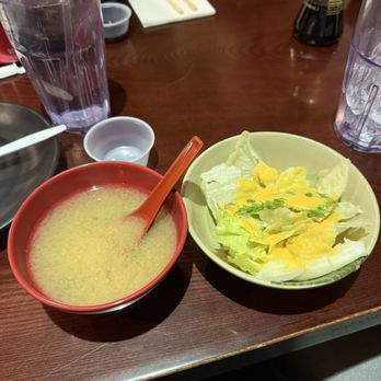 Sushi Village - Miso Soup and House Salad - Japanese Near Me - Little Falls, New Jersey Sushi Village - Miso Soup and House Salad - Japanese Near Me - Little Falls, New Jersey