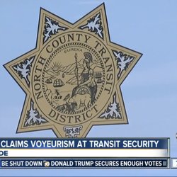 North County Transit District - NCTD - Ol'gem cir 2016;  i.e.,the good ol'days when NCTD's Code Officers actually enforced laws and the pre-NCTD "wave" logo on their patrol cars!